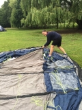 tent up