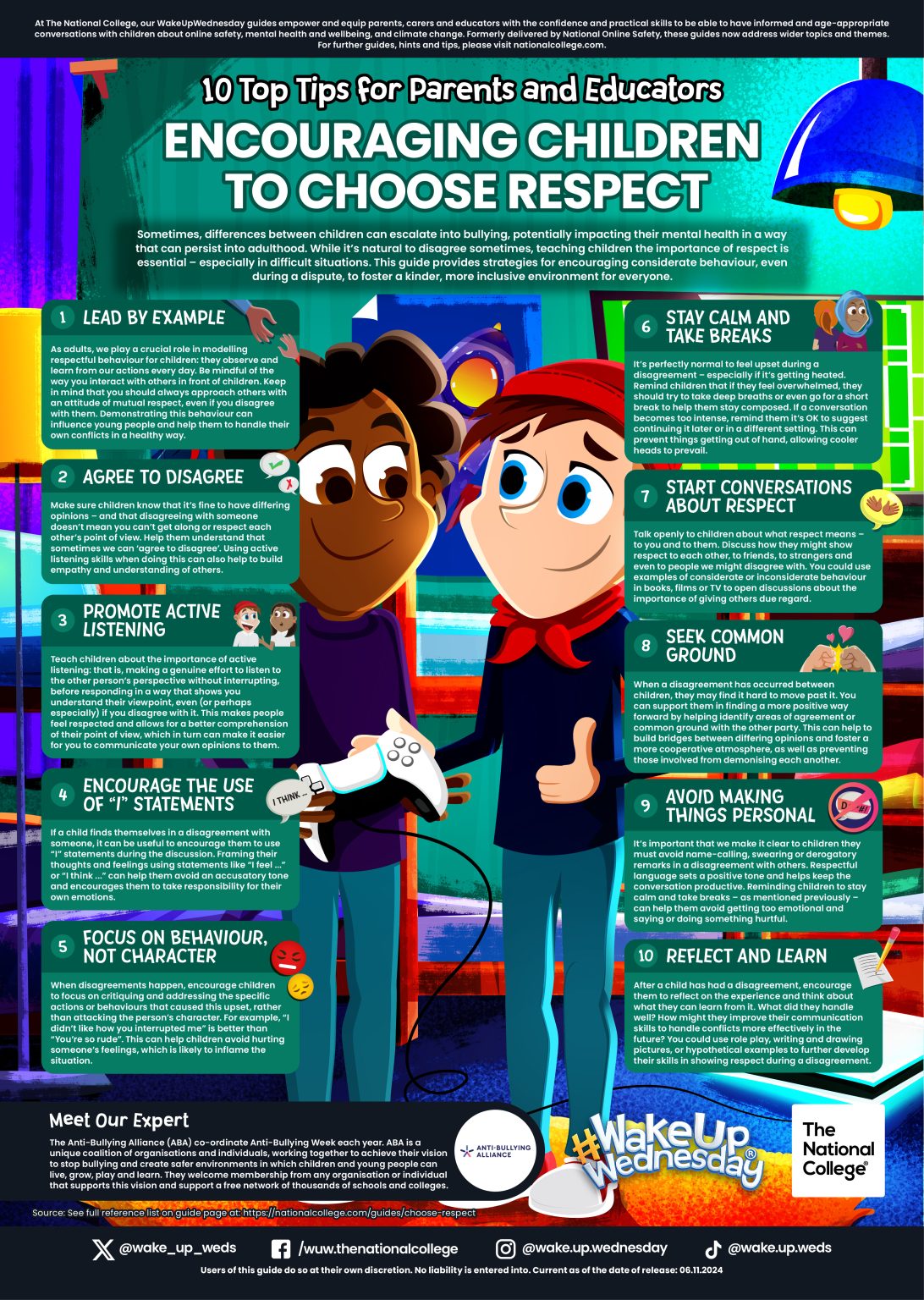 Top 10 Tips: Encouraging Children to Choose Respect – Lord Deramore's ...